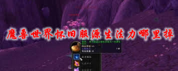 魔兽世界源生法力掉落最佳地点全解析，助你轻松获取源生法力