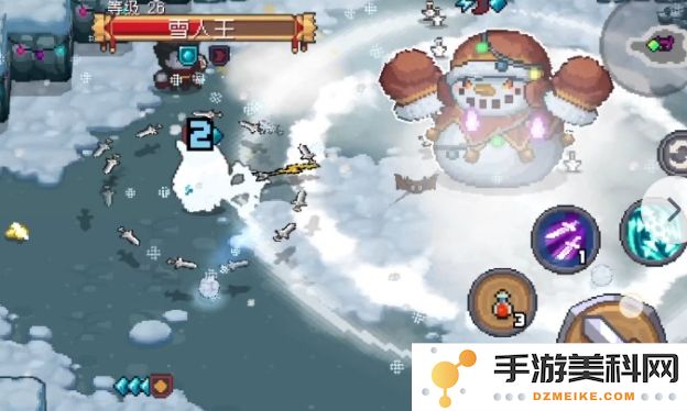 元气骑士雪人王怎么打速刷