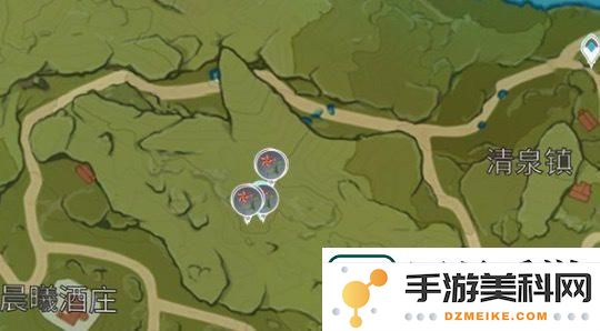 原神孢囊晶尘采集路线图文攻略