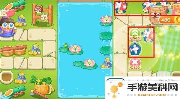保卫萝卜4夏日垂钓第3关通关攻略