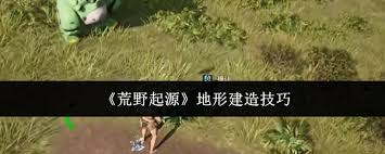荒野起源游戏中地形模式的玩法解析与技巧分享